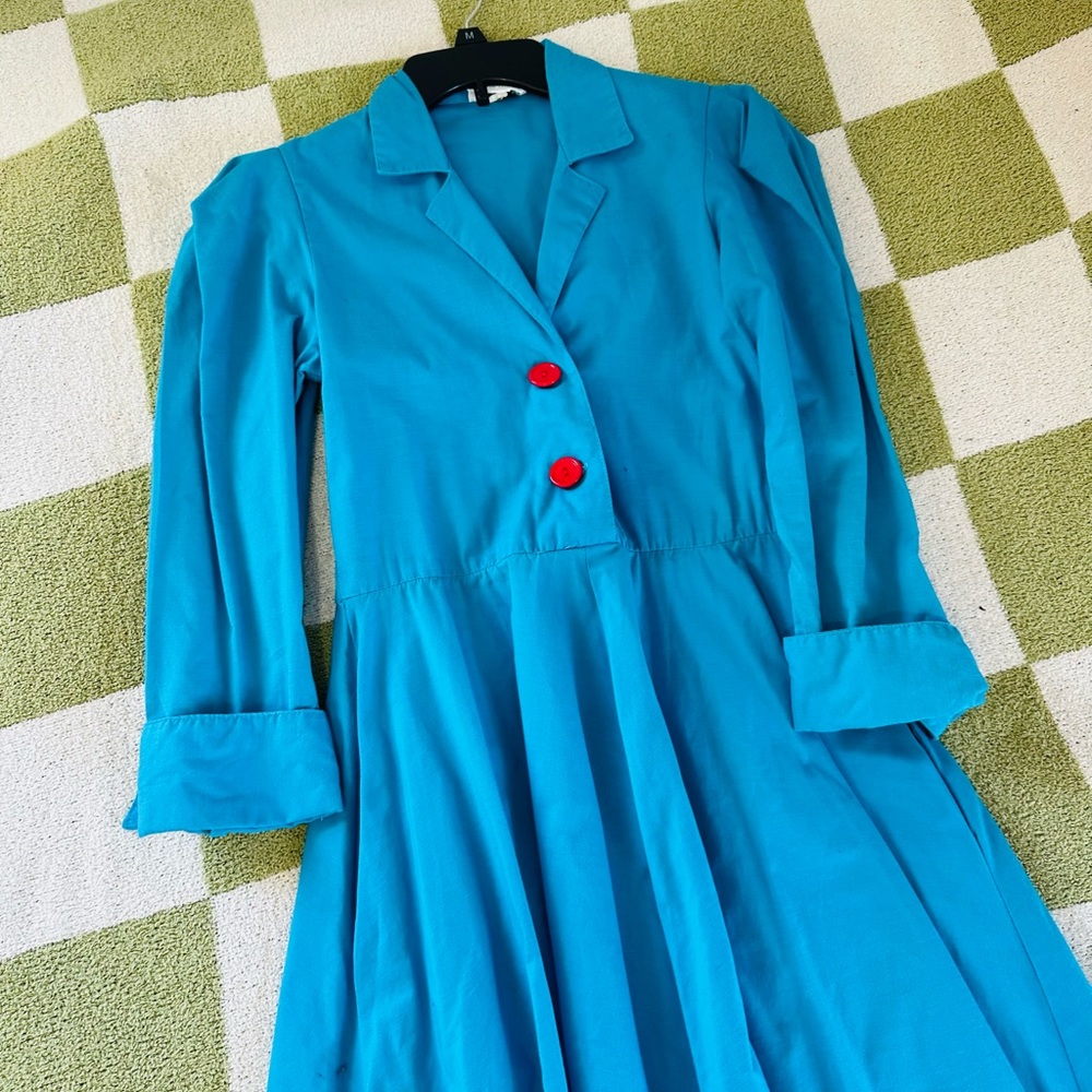 Vintage Colorful Day Dress